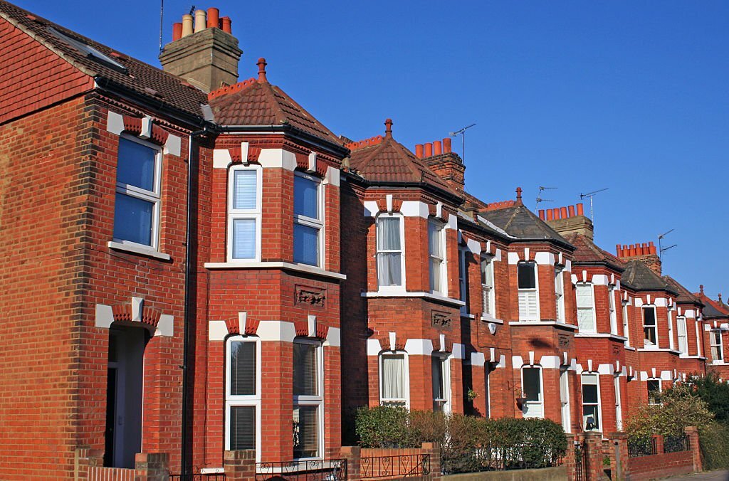 "Terraced houses in St Margarets, Twickenham (London)"