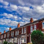 Terraced houses in Birmingham, England